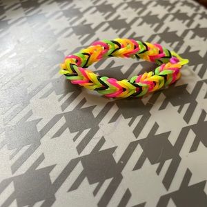 This is one of my many rainbow bracelets